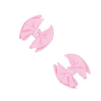 Baby Bling® 2-Pack Baby FAB® Clips soft nylon bow hair clips: Pink