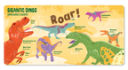 My First 100 Dino Words in English and Spanish (Bilingual English and Spanish)