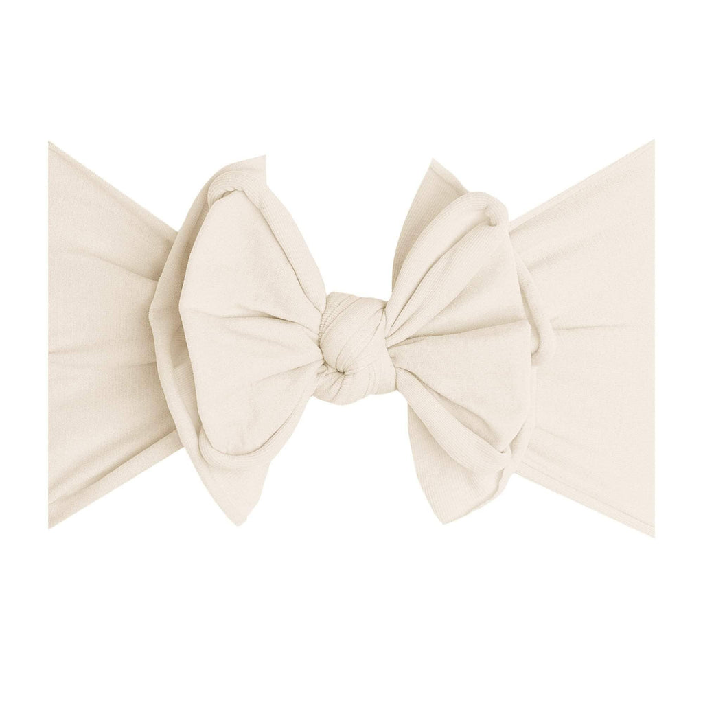 Baby Bling® FAB-BOW-LOUS® soft nylon bow headband: Pink