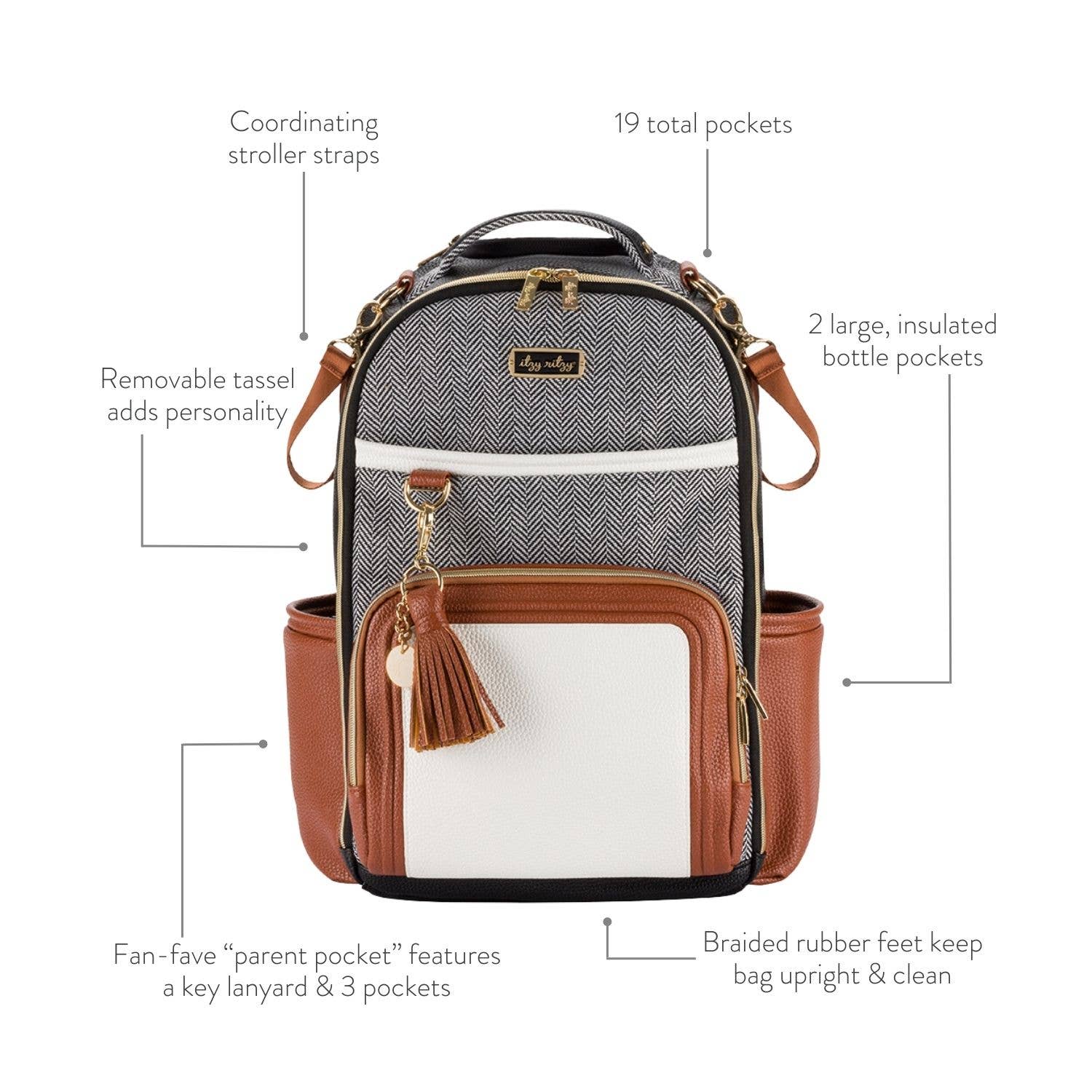 Leopard Boss Backpack Diaper Bag