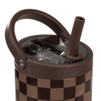 Autumn Checkers HydroJug 32 oz Sport Water Bottle