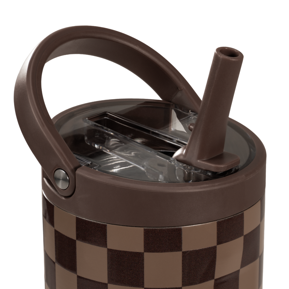 Autumn Checkers HydroJug 32 oz Sport Water Bottle