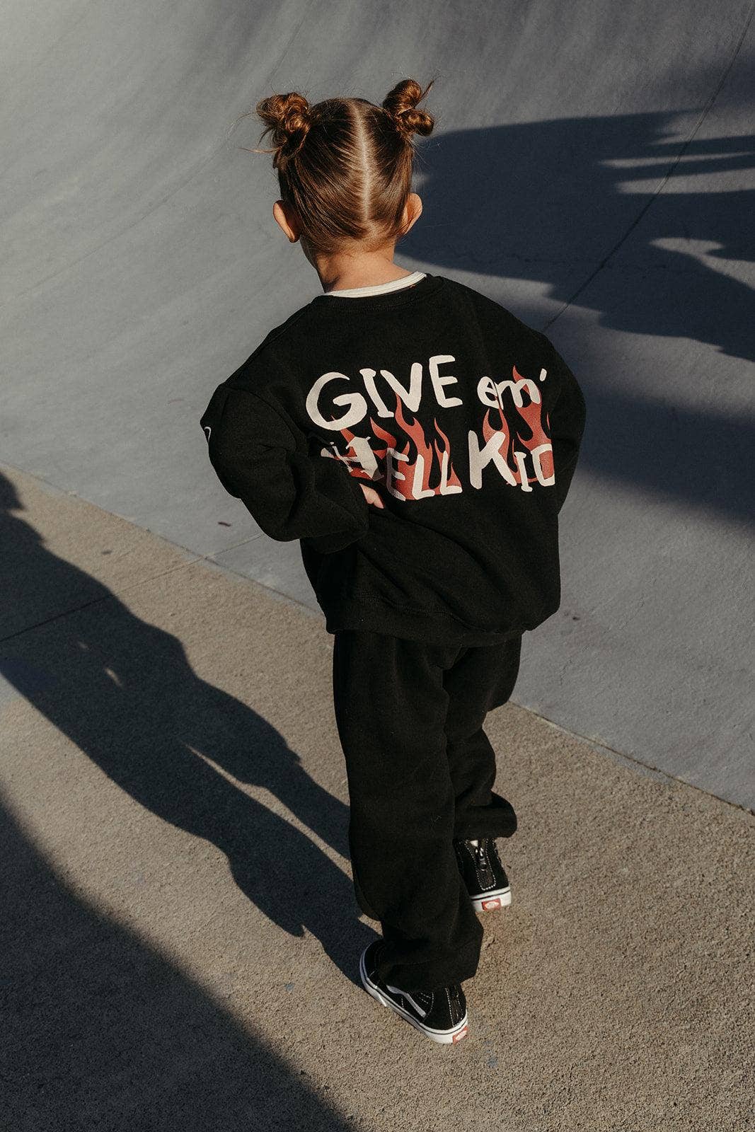 Give Em’ Hell Kids / Baby Sweat Set