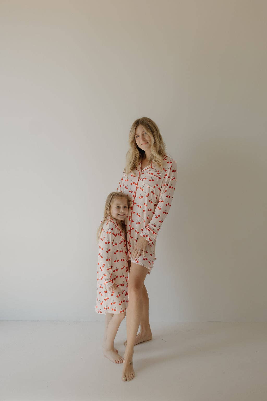 Toddler Bamboo Sleeping Dress | Cherry Orchard: 4/5 Years