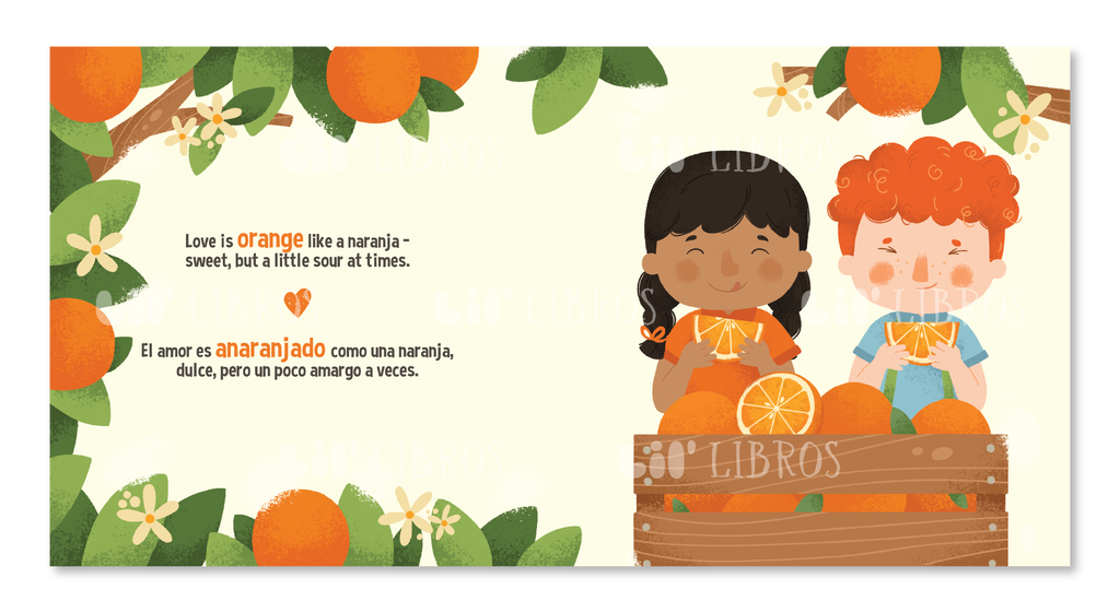 Amor De Colores (Bilingual English and Spanish)