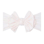 Baby Bling® FAB-BOW-LOUS® soft nylon bow headband: Petal