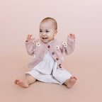 Flower Cardigan - Blush