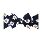 Baby Bling® Fall Printed Knot soft nylon headband: Foxy