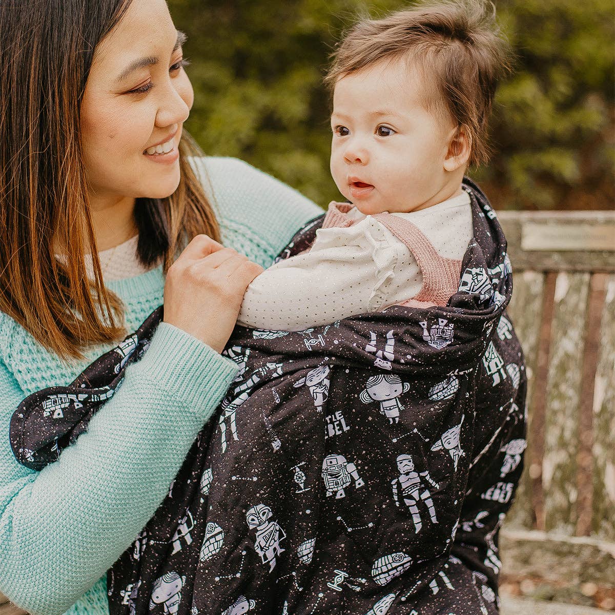 STAR WARS™ Little Rebel Swaddle Receiving Baby Blanket