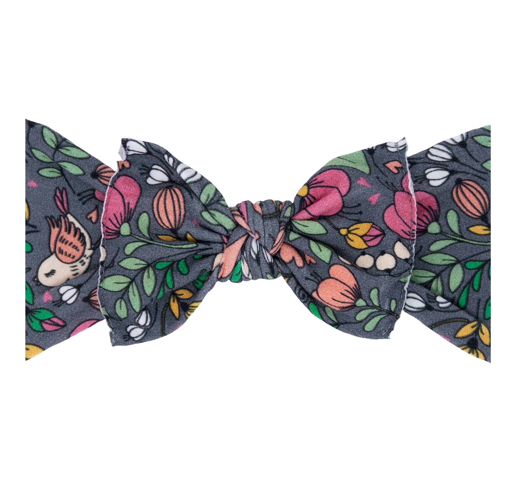 Baby Bling® Fall Printed Knot soft nylon headband: Foxy