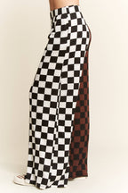 SPLIT DECISION CHECKERED PANTS