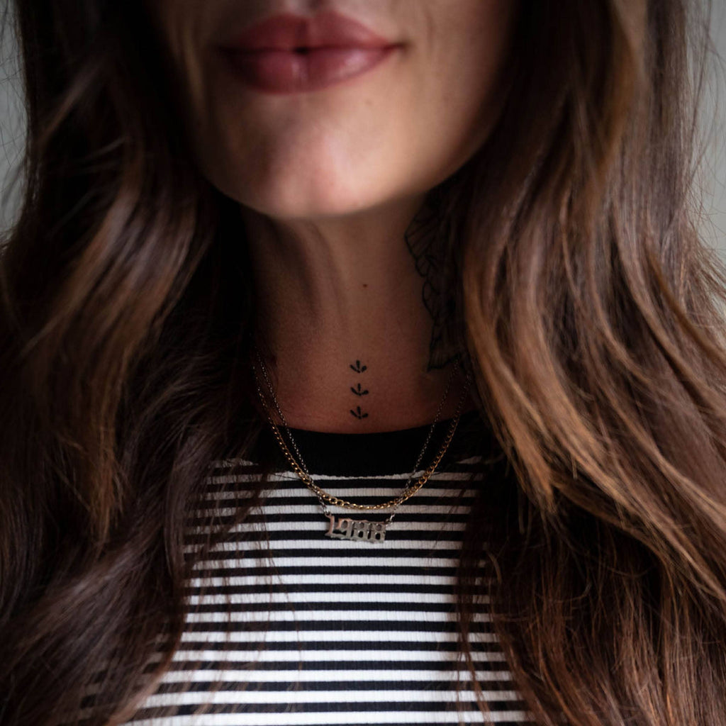 Midnight Stripe | Ribbed Women's T-Shirt Dress