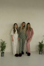 Women's Boxy Tee Lounge Set | Candy Cane