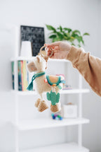 Itzy Friends Link & Love™ Activity Plush with Teether Toy - unicorn
