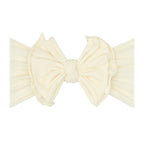 Baby Bling® FAB-BOW-LOUS® soft nylon bow headband: Petal