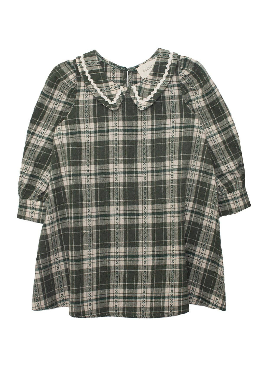 Plaid & Pine Dress: Green
