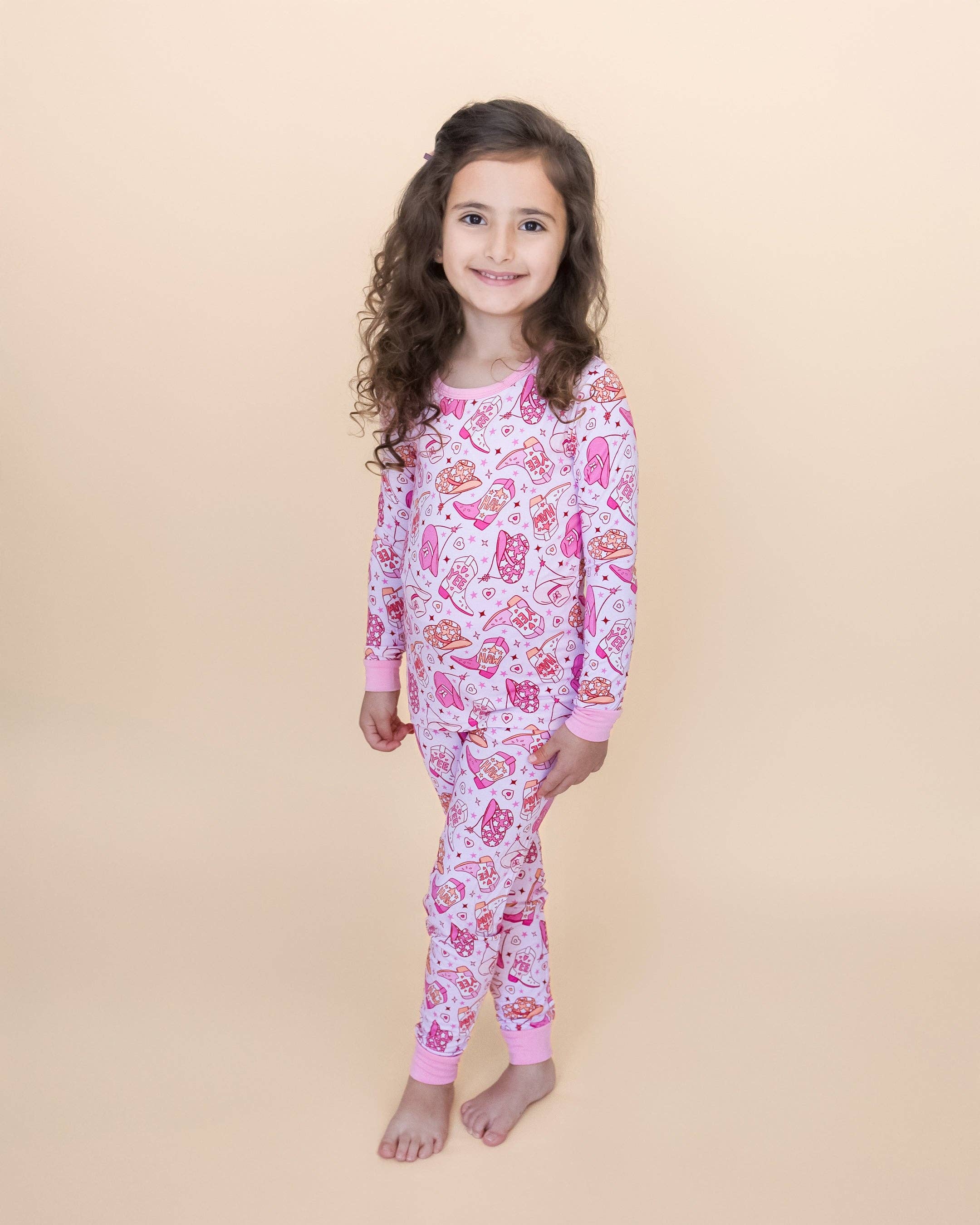 Bamboo Western Kids Two Piece Set