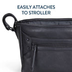 Matte Black Stroller + Wagon Caddy