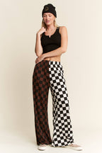 SPLIT DECISION CHECKERED PANTS