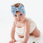 Baby Bling® FAB-BOW-LOUS® soft nylon bow headband: Pink