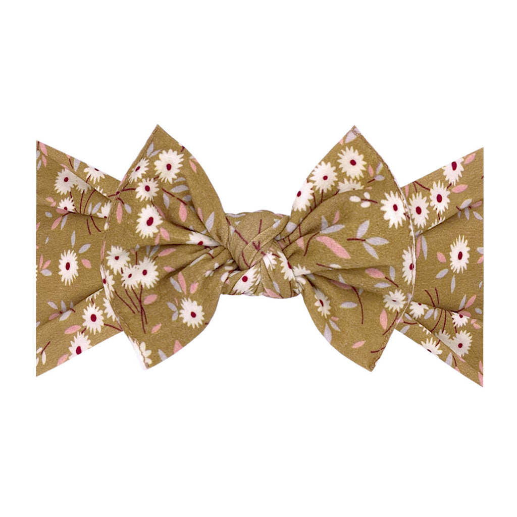 Baby Bling® Printed Knot soft nylon headband: Vega