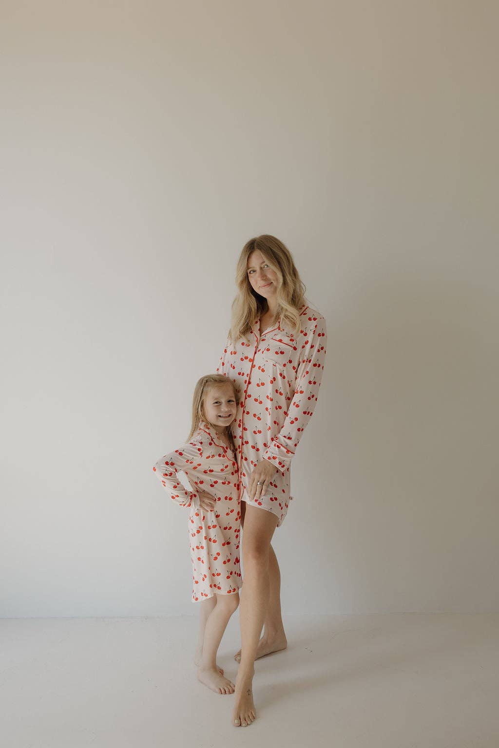 Toddler Bamboo Sleeping Dress | Cherry Orchard: 4/5 Years
