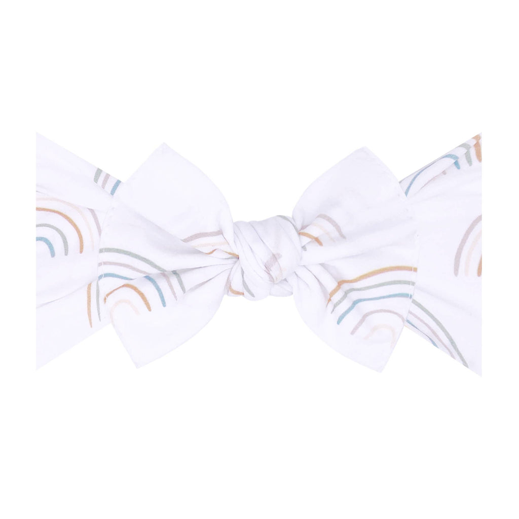 Baby Bling® Printed Knot soft nylon headband: Vega