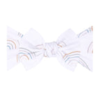 Baby Bling® Printed Knot soft nylon headband: Winnie