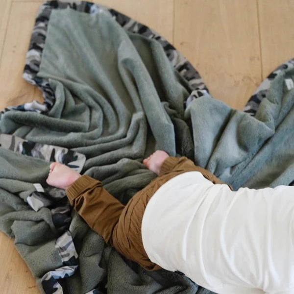 SATIN BORDER TODDLER BLANKETS